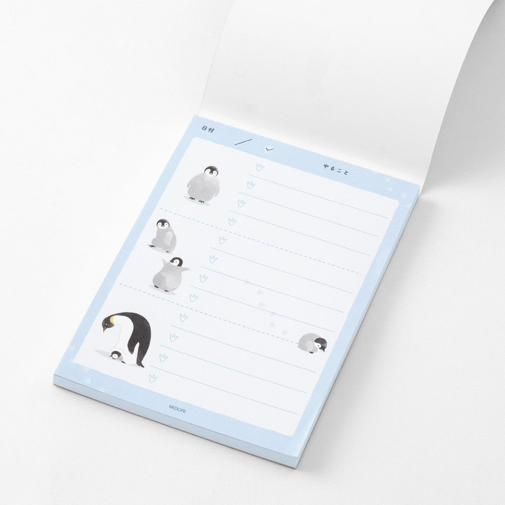 Notes Midori To Do Memo Pad Pingwin