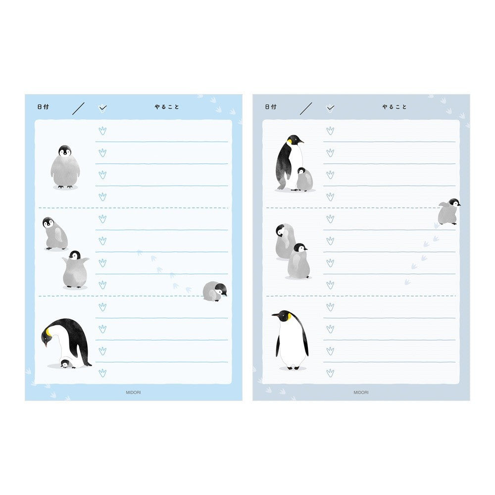 Notes Midori To Do Memo Pad Pingwin