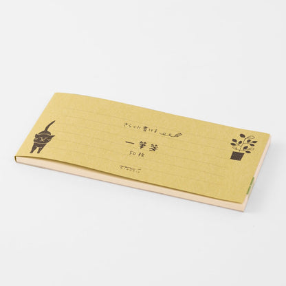 Midori Papier listowy Easygoing Cat