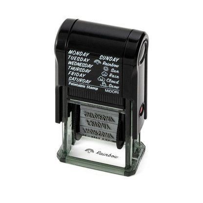 Pięczątka Midori Paintable Stamp Pogoda