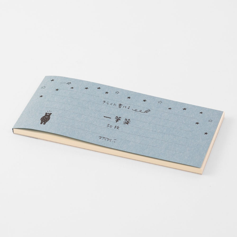 Midori Papier listowy Easygoing Miś