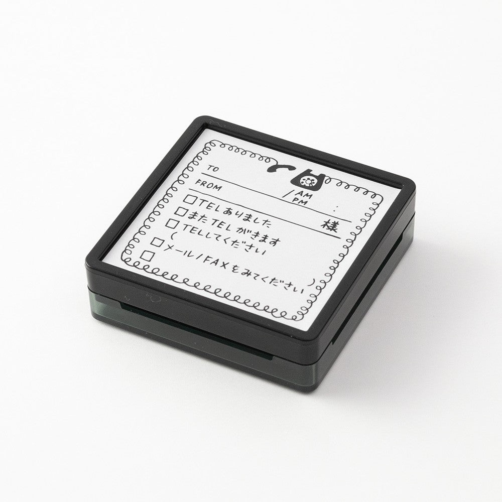 Pięczątka Midori Paintable Stamp Pre-inked Telefon