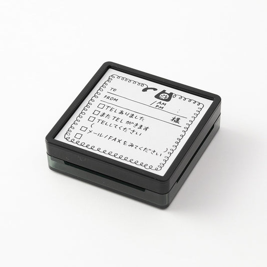 Pięczątka Midori Paintable Stamp Pre-inked Telefon