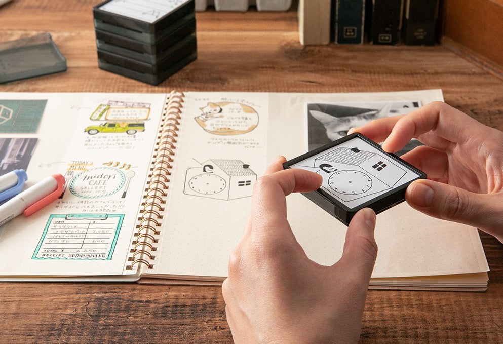Pięczątka Midori Paintable Stamp Pre-inked Telefon