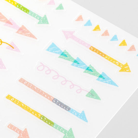Midori Sticker Collection Pastel Arrows