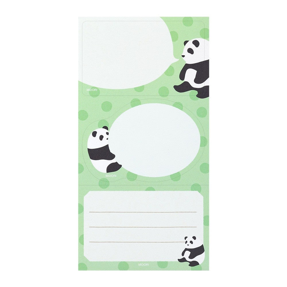 Midori Stickers for Notebooks and Gifts