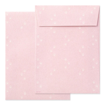 Midori 760 stationery with Pomeranian stickers