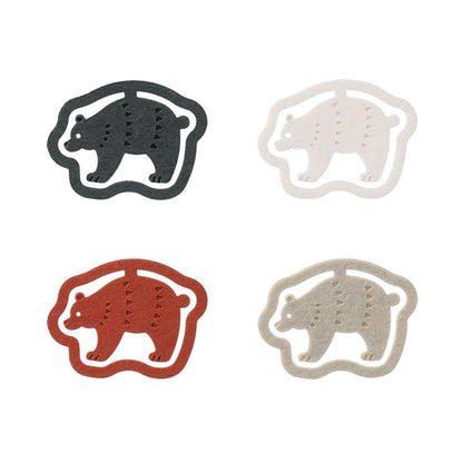 Midori P-Clips Bear Paper Clips