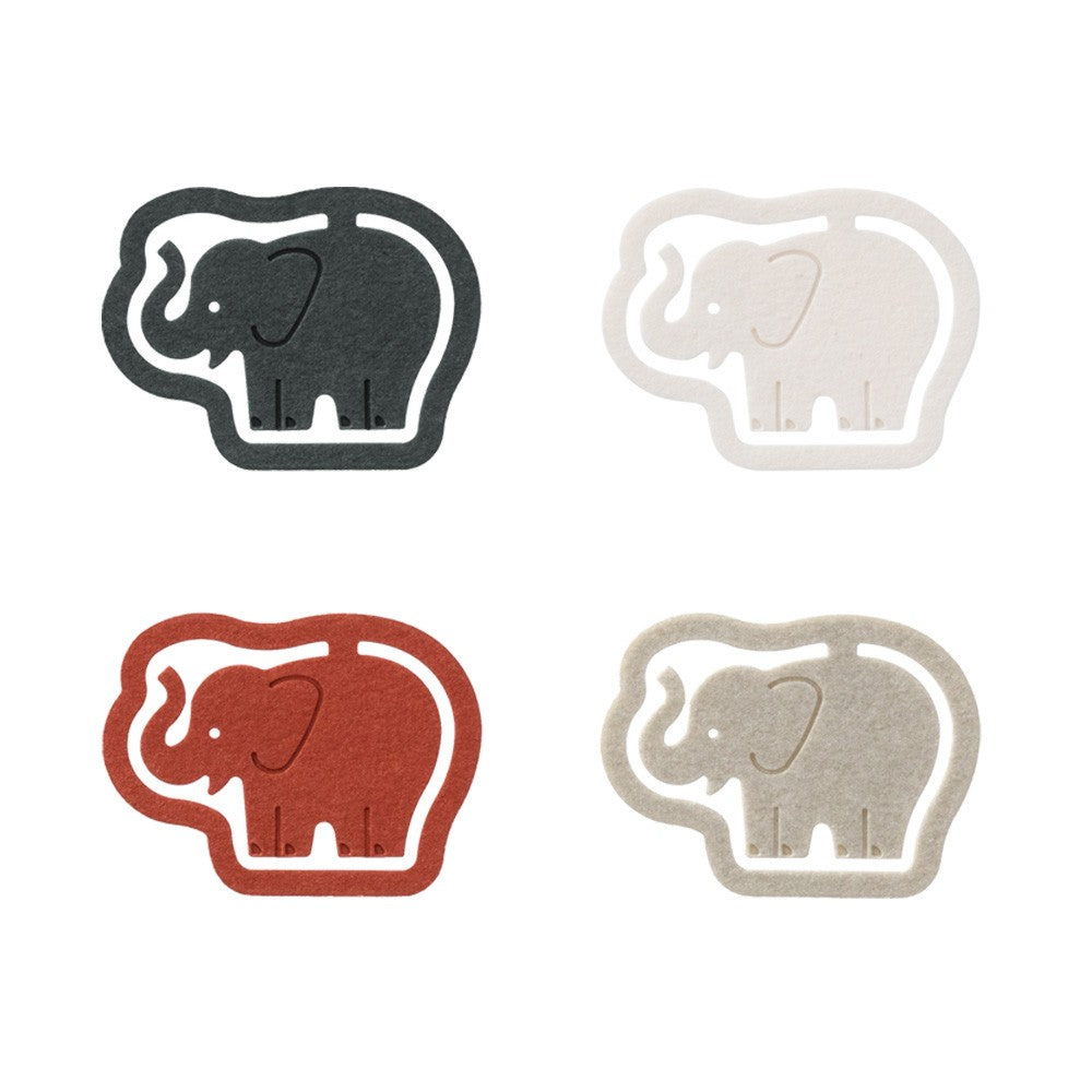 Midori P-Clips Elephant Paperclips