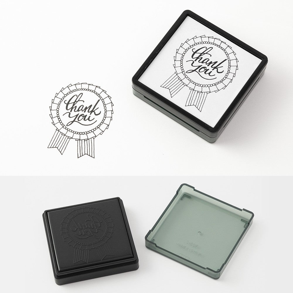 Midori Paintable Stamp Thank You