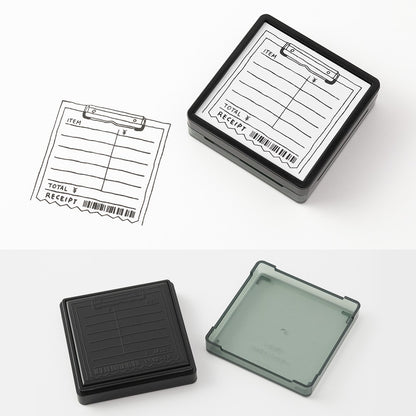 Midori Paintable Stamp with Ink - Bill