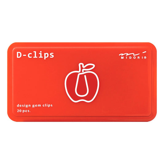 Midori D-Clips Plants New Edition Apple