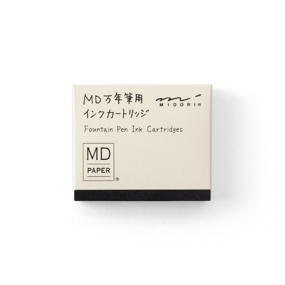 Fountain Pen Ink Cartridges MD Black