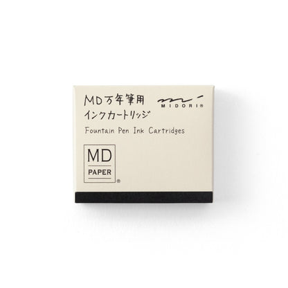 Fountain Pen Ink Cartridges MD Black