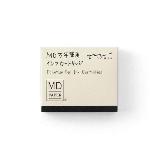 Fountain Pen Ink Cartridges MD Black