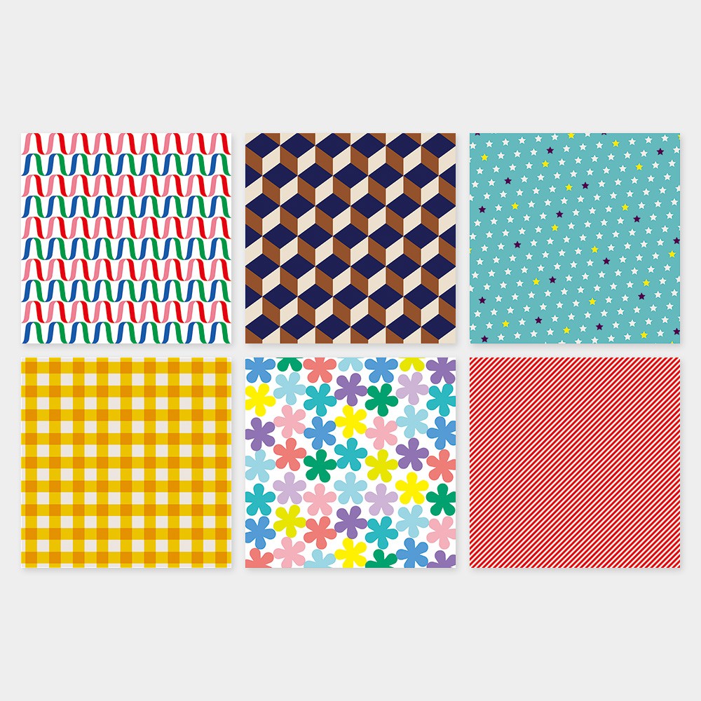 Midori Blok Papieru Origami Basic 120 arkuszy