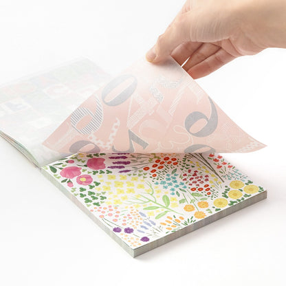 Midori Origami Paper Block Motif 120 sheets