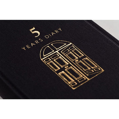 Midori Pamiętnik 5 Years Diary | Czarny