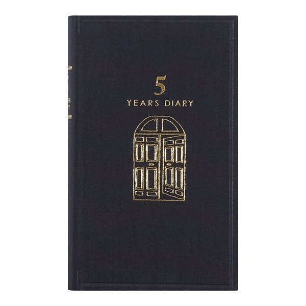 Midori Pamiętnik 5 Years Diary | Czarny