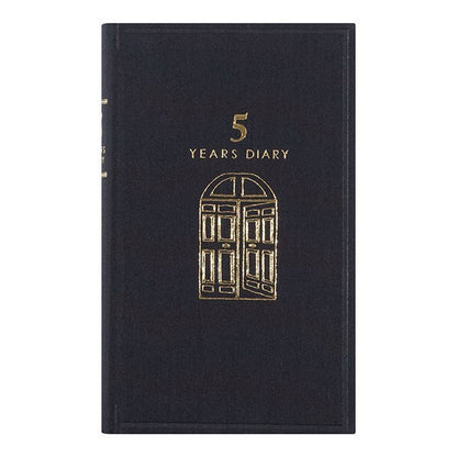 Midori Pamiętnik 5 Years Diary | Czarny