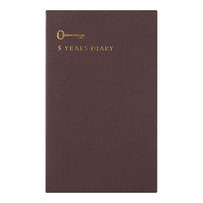 Midori Pamiętnik 5 Years Diary | Czarny