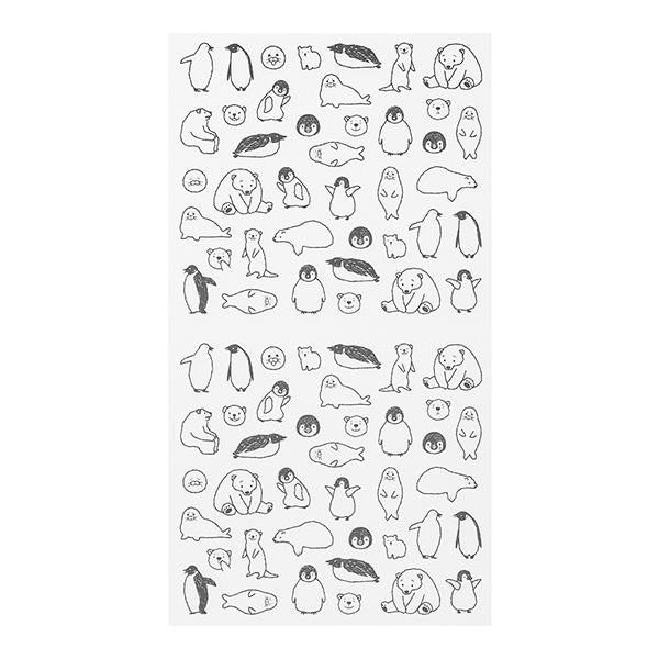 Naklejki Midori Sticker Collection Chat Sea Animals