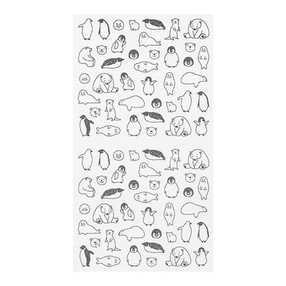 Naklejki Midori Sticker Collection Chat Sea Animals