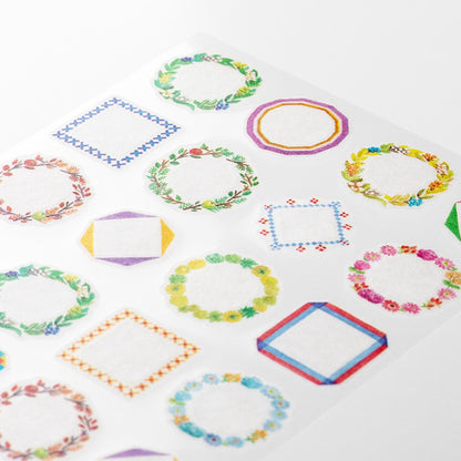 Naklejki Midori Stickers for Diary: Ramki