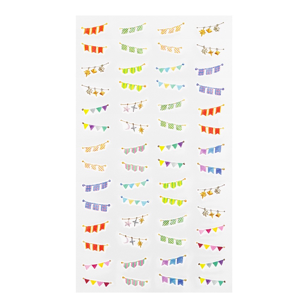 Midori Stickers for Diary: Garlands