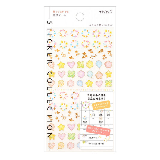 Midori Sticker Collection Pastel