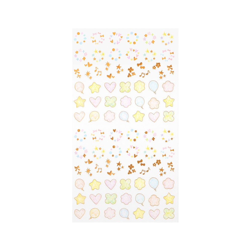 Midori Sticker Collection Pastel
