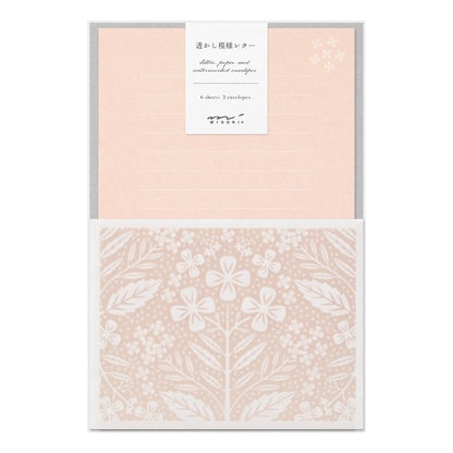 Midori 499 Pink Stationery