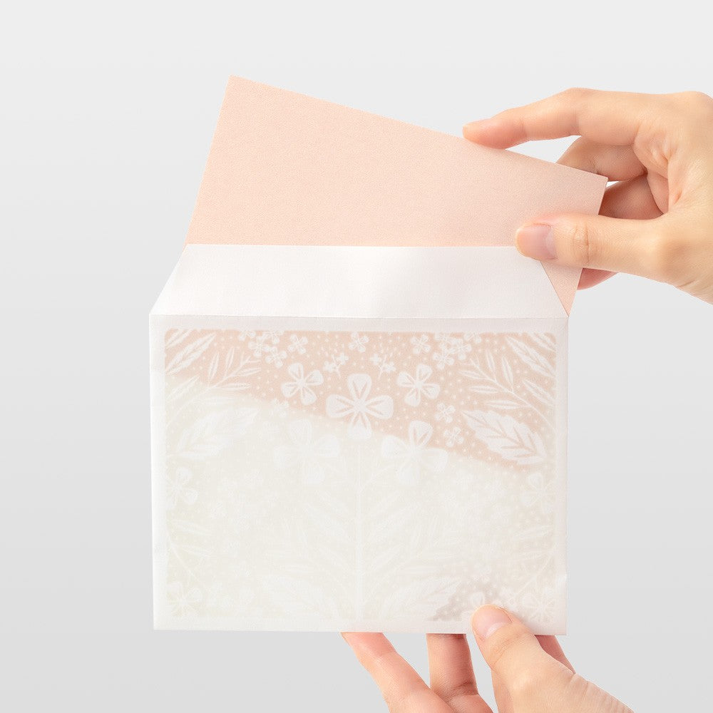 Midori 499 Pink Stationery
