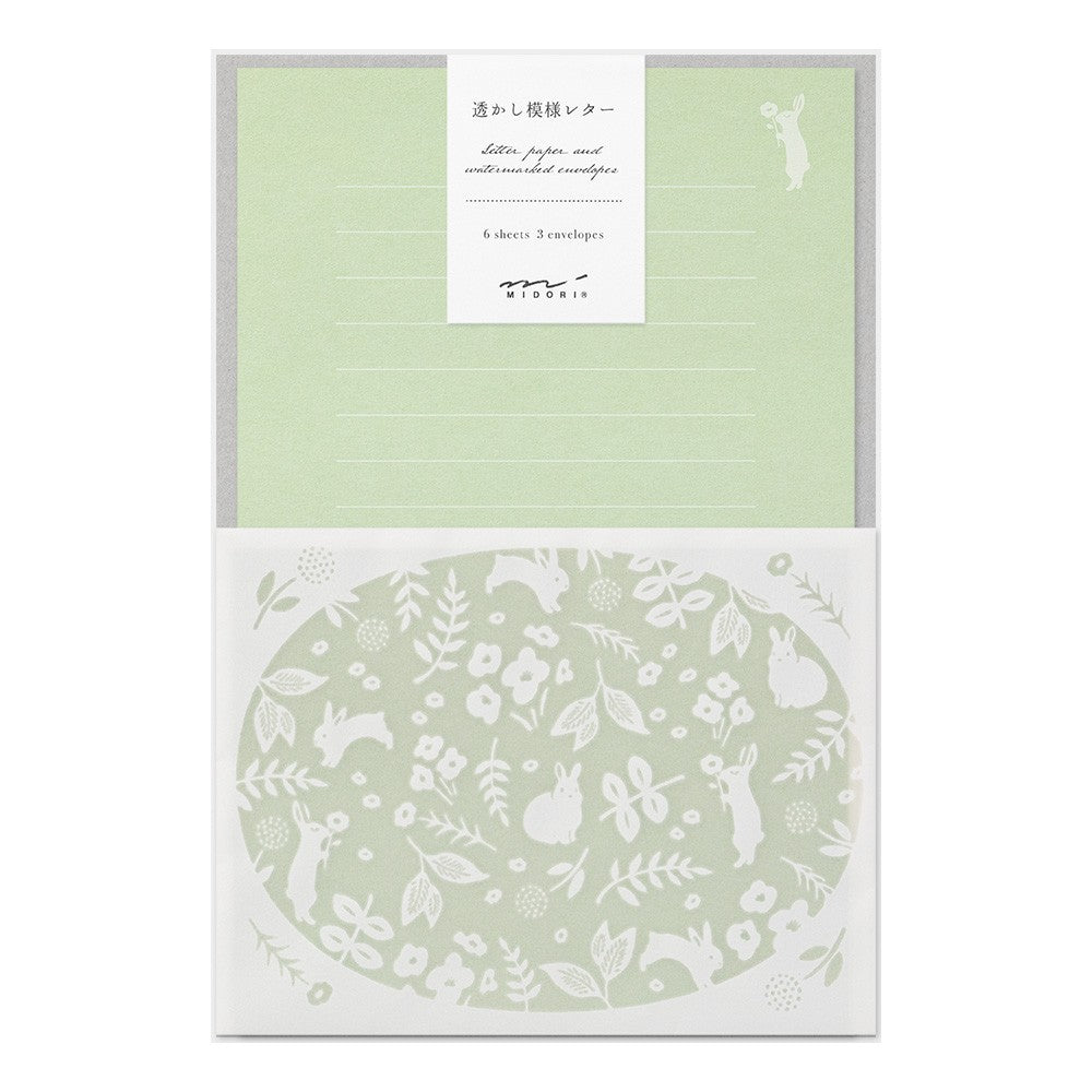 Midori 501 Green Stationery