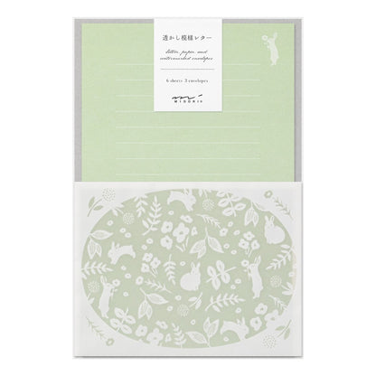 Midori 501 Green Stationery