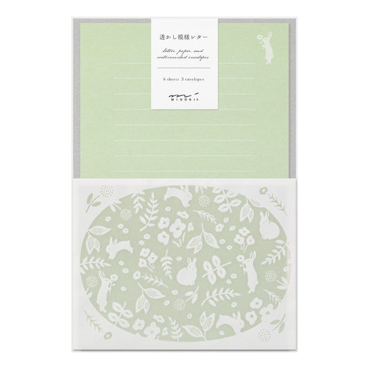 Midori 501 Green Stationery