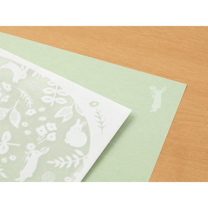 Midori 501 Green Stationery