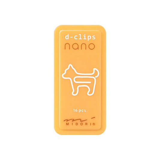 Spinacze Midori D-Clips Nano