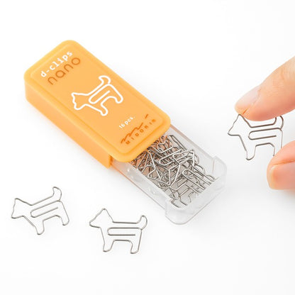 Spinacze Midori D-Clips Nano
