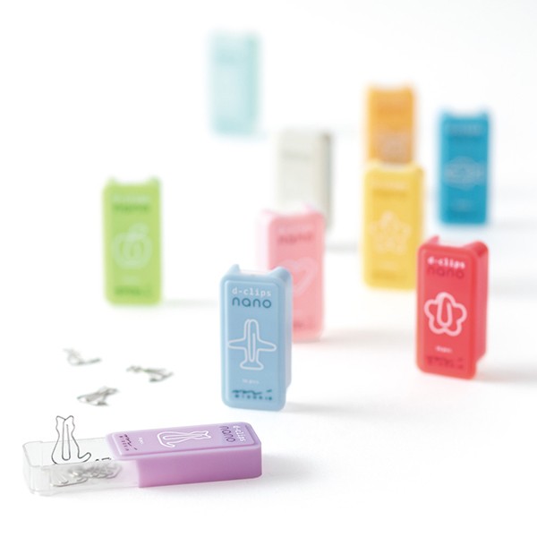 Spinacze Midori D-Clips Nano