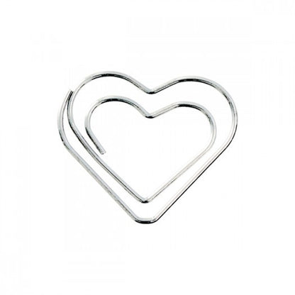 Midori D-Clips Nano Heart Paper Clips