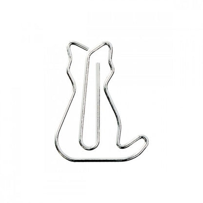 Spinacze Midori D-Clips Nano Kot