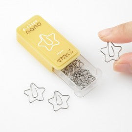 Midori D-Clips Nano Star Paper Clips