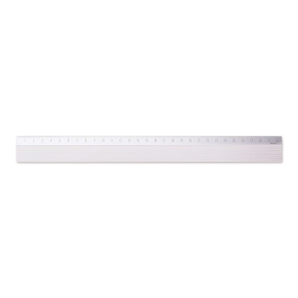 Midori Ruler with Magnet 30 cm Silver