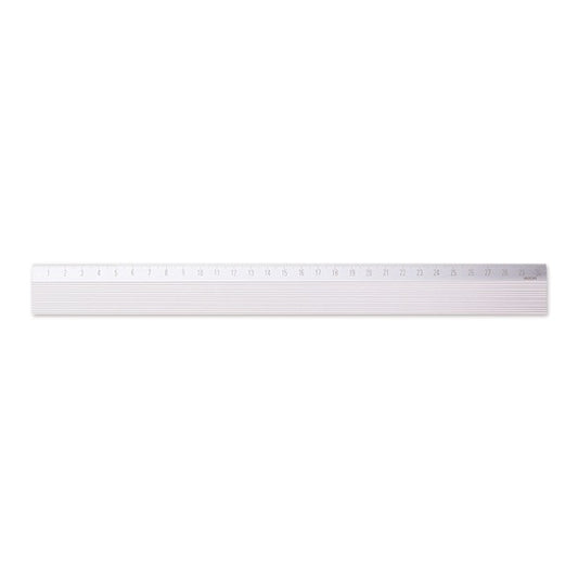 Midori Ruler with Magnet 30 cm Silver