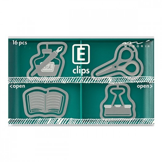 Midori E-Clips Paperclips Stationery