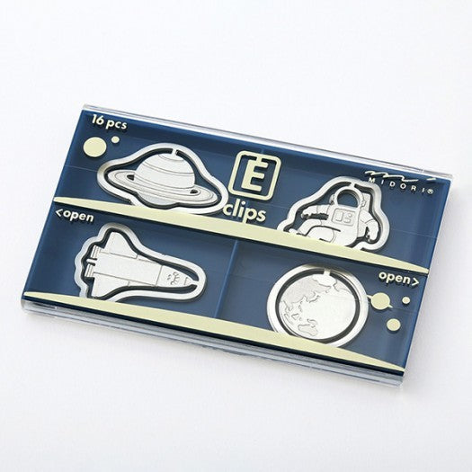 Midori E-Clips Space Paper Clips