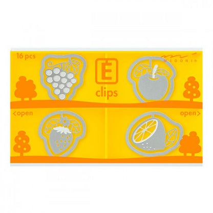 Midori E-Clips Fruits Paper Clips