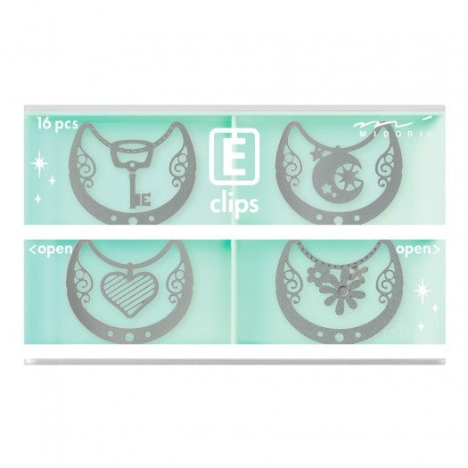 Midori E-Clips Necklace Paper Clips