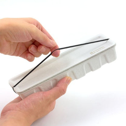 Midori Pulp White Pencil Case